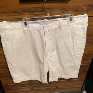 White Cargo Shorts